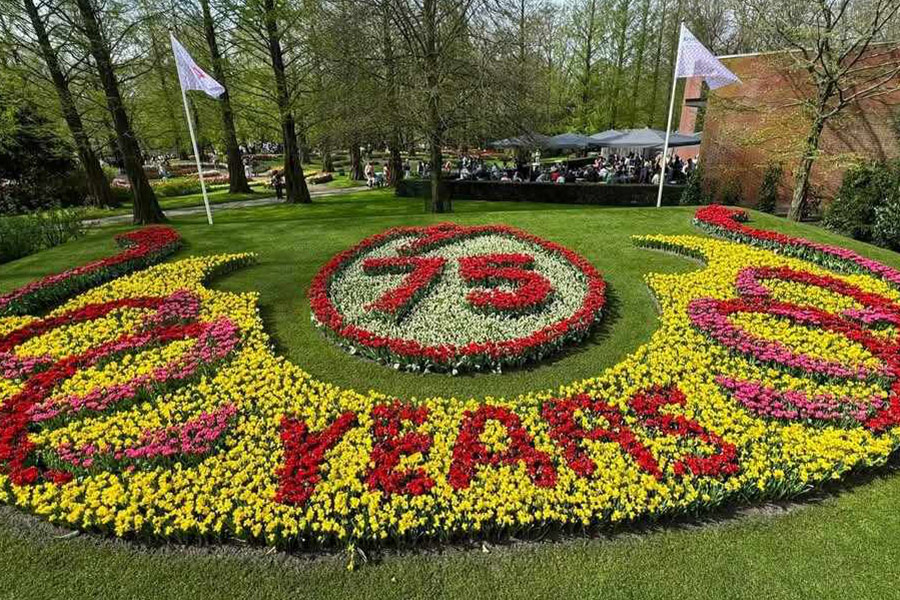 El parque de flores Keukenhof