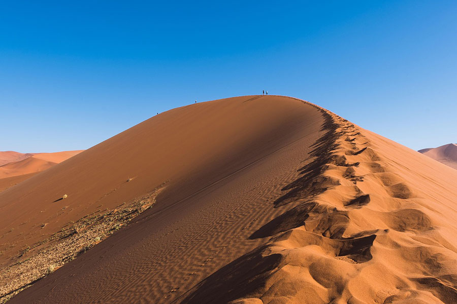 Die ikonischen roten Sanddünen von Sossusvlie