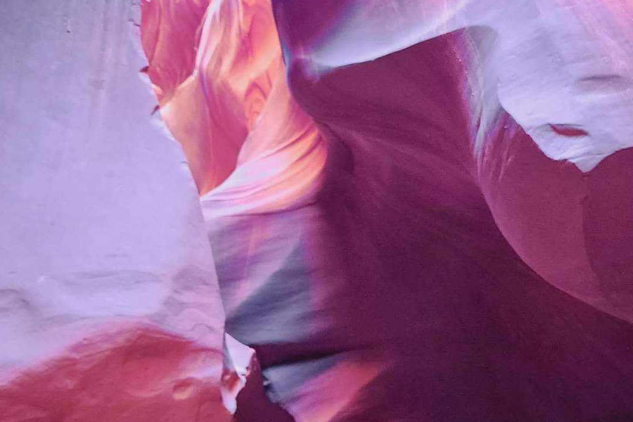 Antelope Canyon Arizona USA sette
