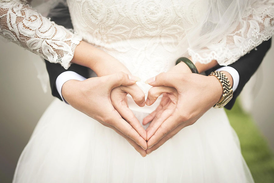 Mani amore di due cuori