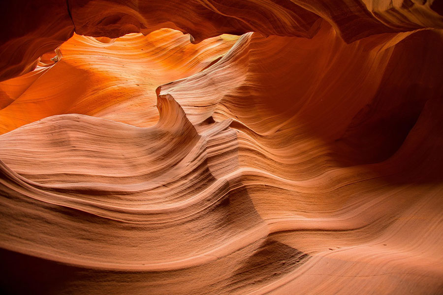 Splendida foto del canyon