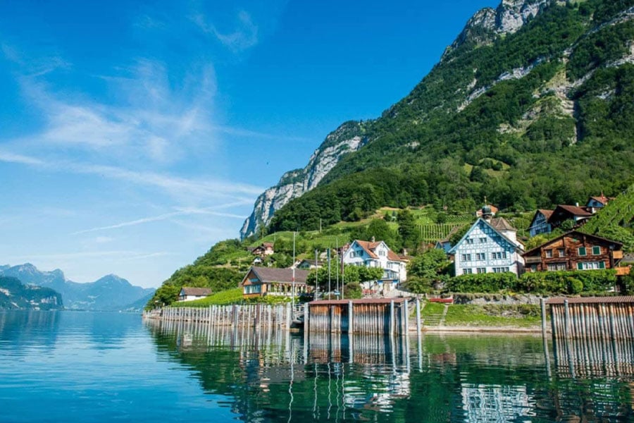 One of the larger lake Switzerland