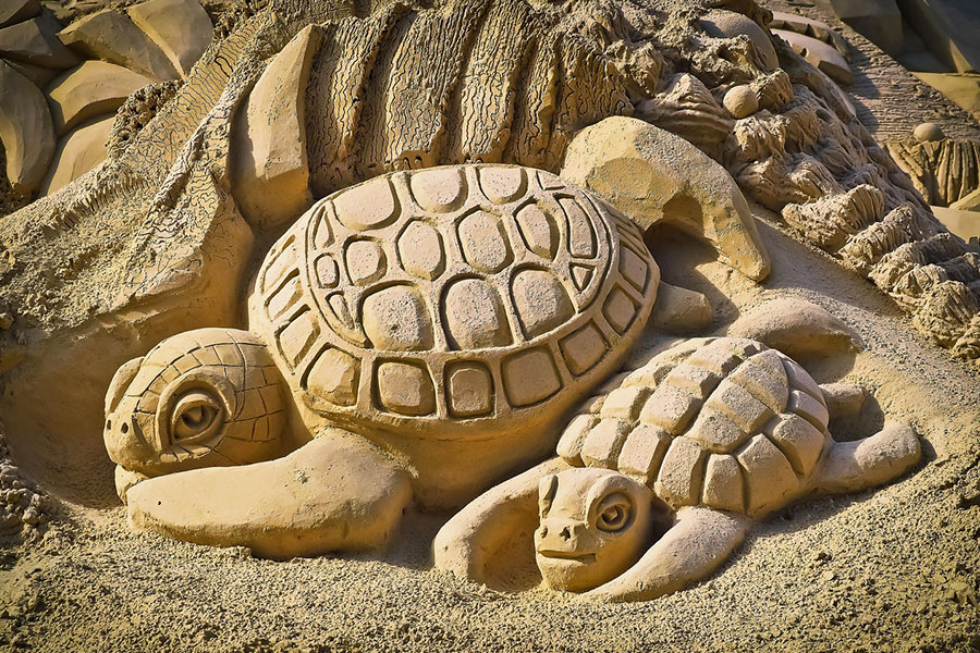 Sculture artistiche di Sandburg