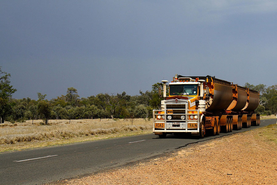 Come trasportare il camion del carbone
