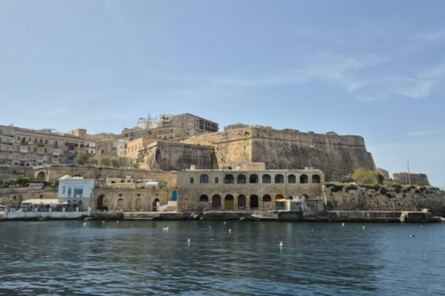 De grote haven van Malta