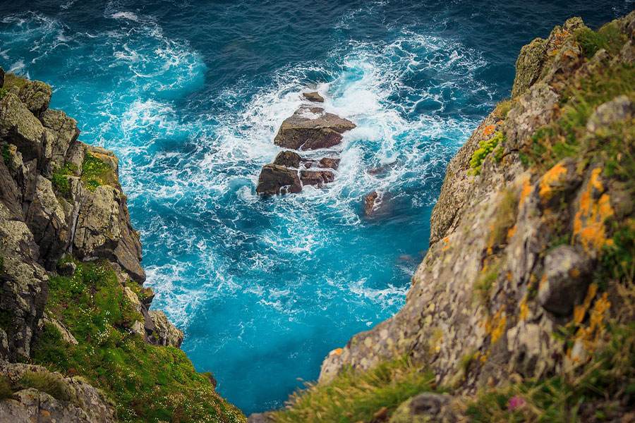 Sea up the mountain