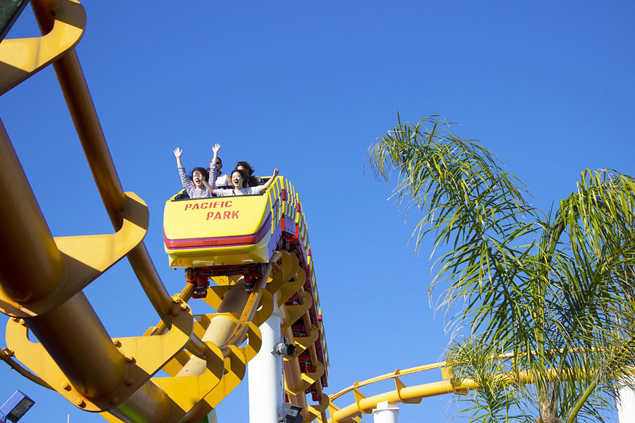montagne russe del Pacific Park