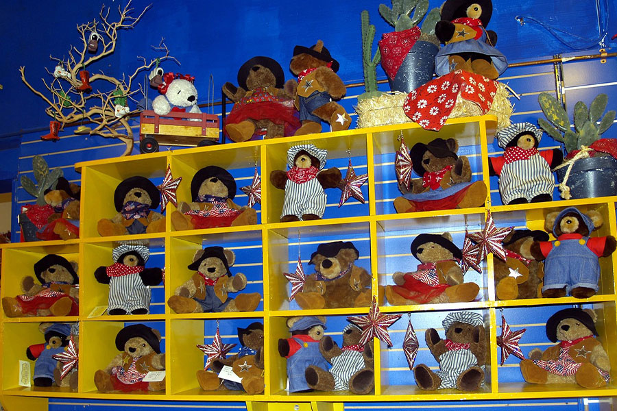 Orsacchiotti di peluche giocattolo