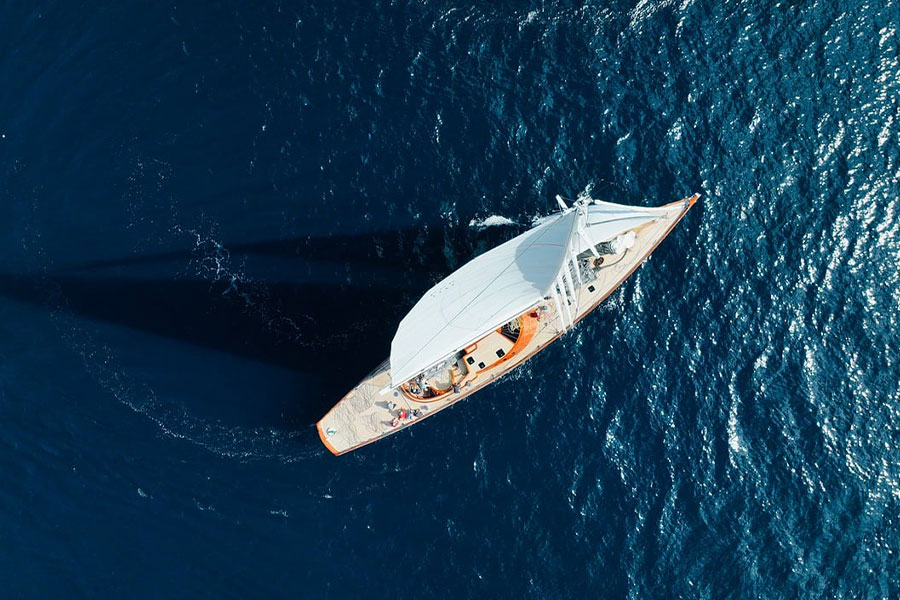 Sailboat sea nature