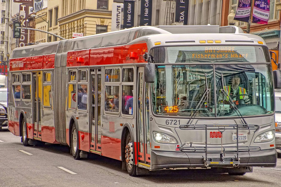 Autobus a San Francisco