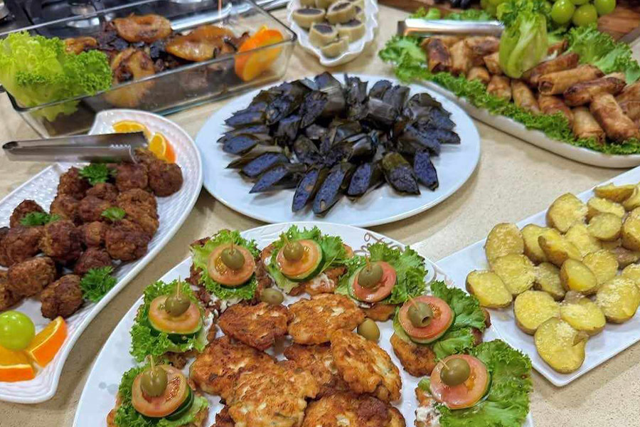 Des aliments satisfaisants