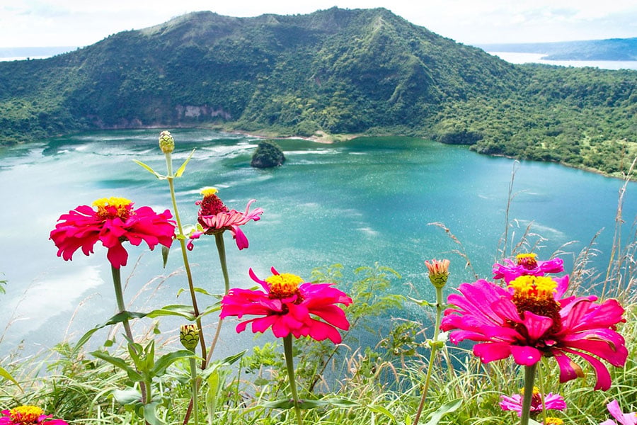 Philippinen Luzon See Taal
