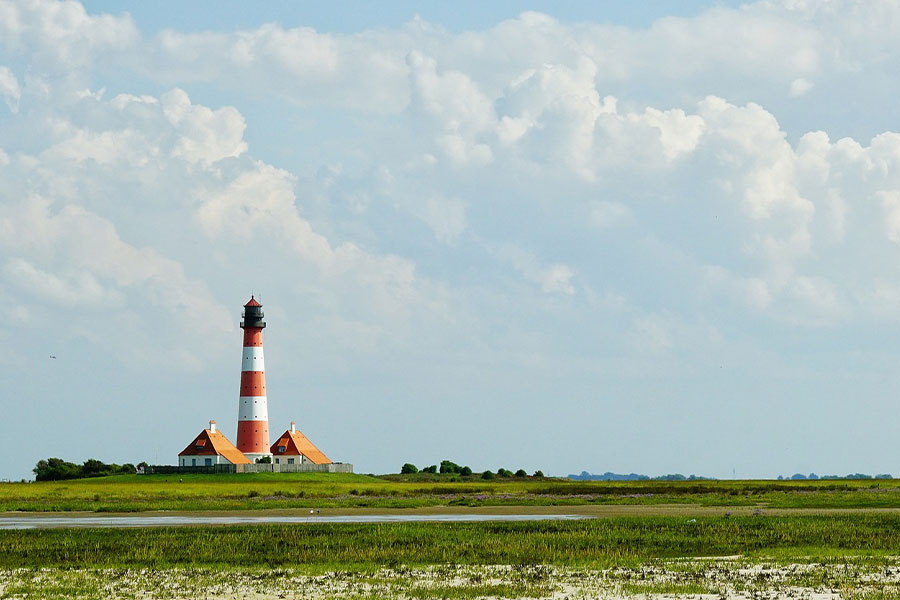 Area paesaggistica fino al faro Ebb