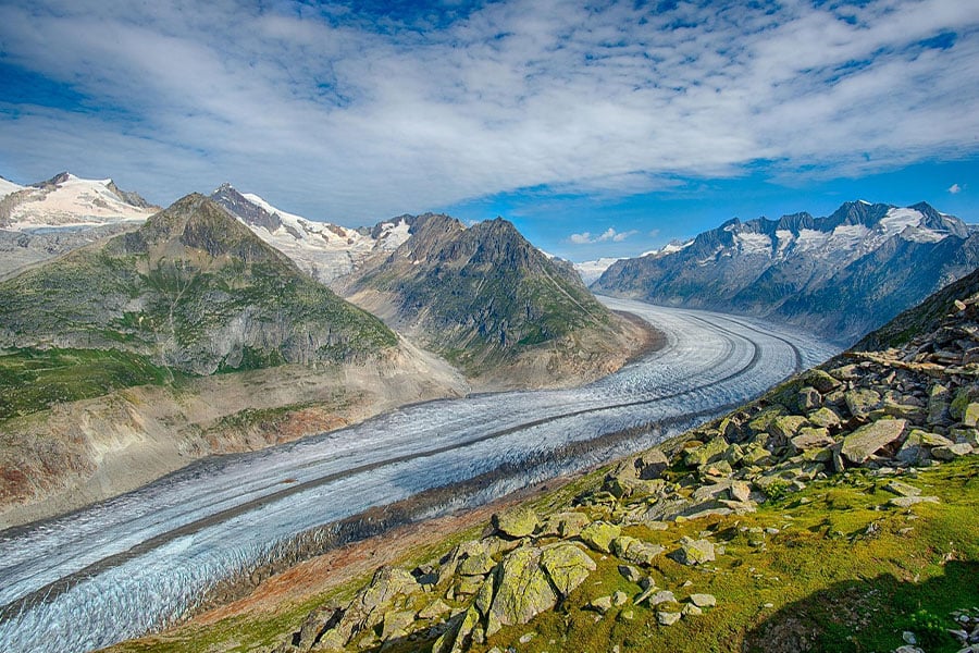 Paesaggio montuoso