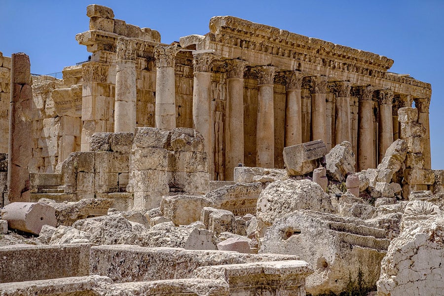 Tempio di Giove epoca romana