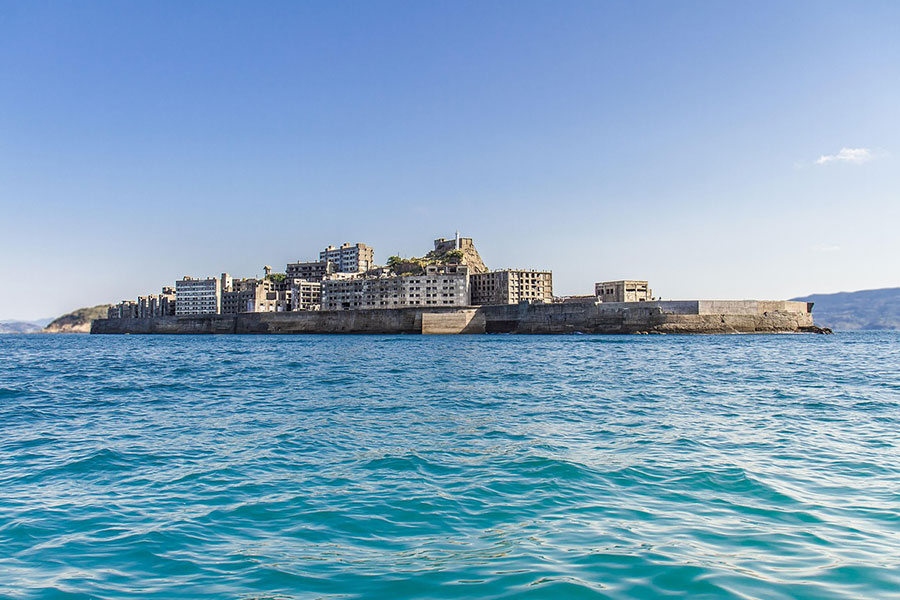 Impianto minerario dell'isola abbandonato