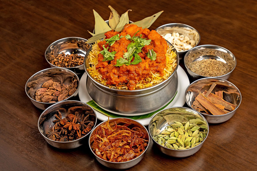 Biryani kruiden Indiase keuken