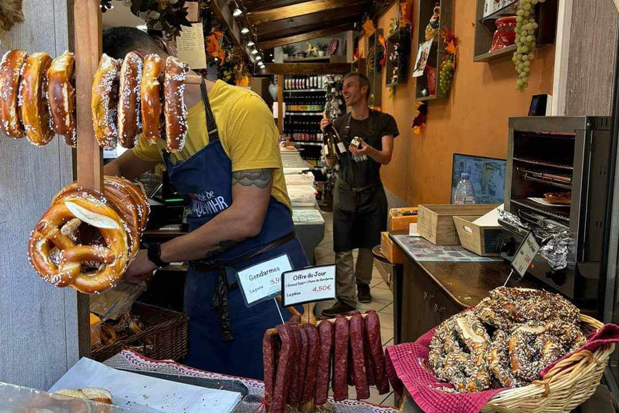 Negozio di pretzel