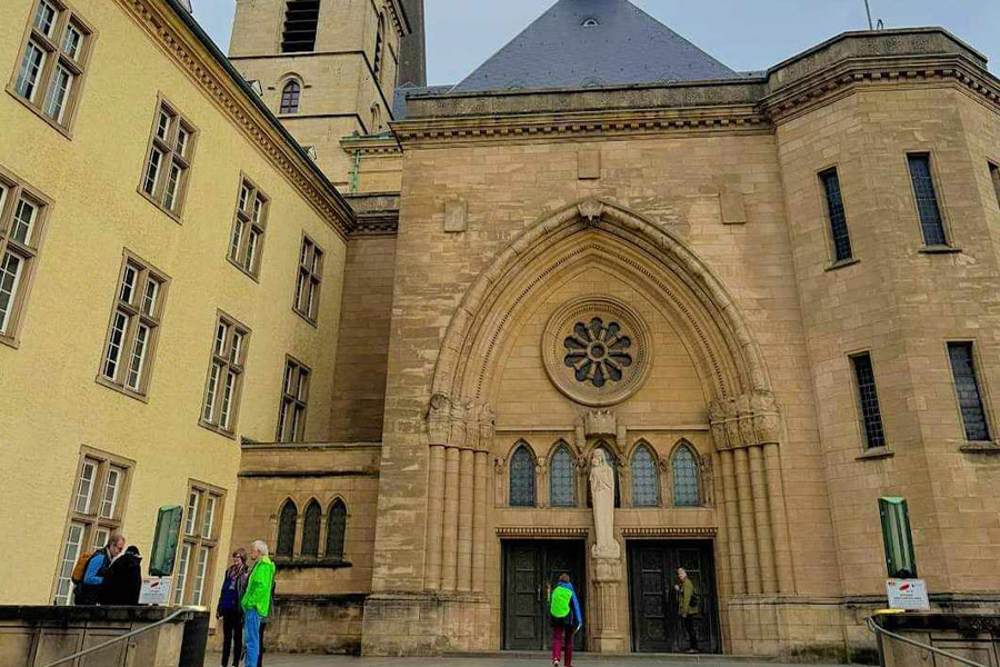 Cattedrale cattolica nella città di Lussemburgo