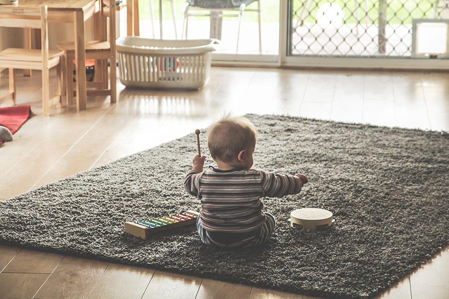 Interesse musicale per bambini piccoli