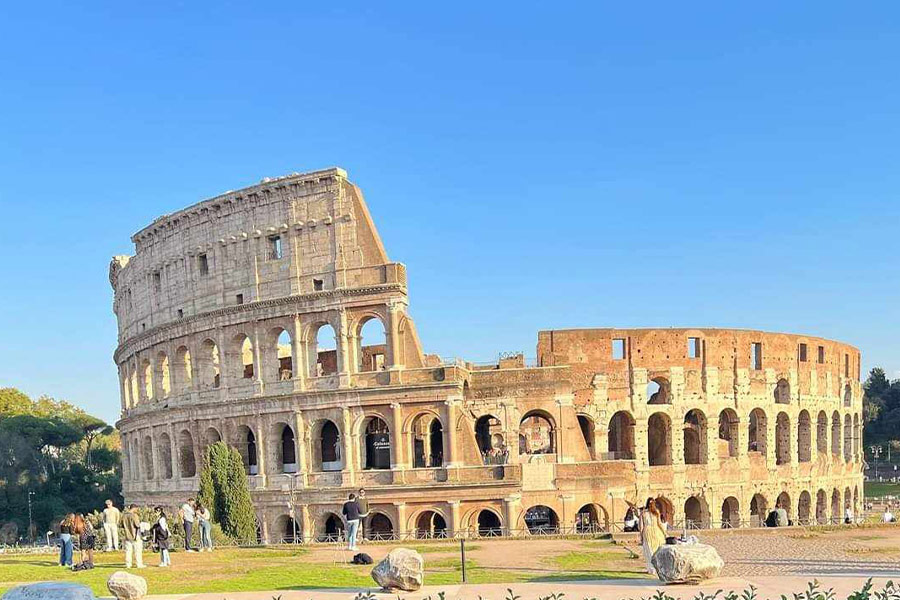 Punto di riferimento storico Roma Italia