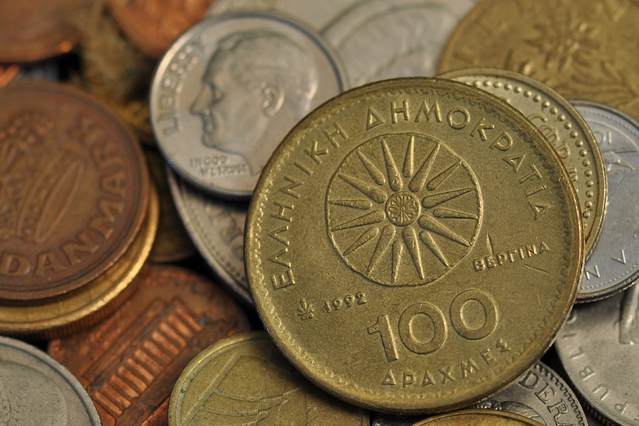 Valuta del denaro finanziario