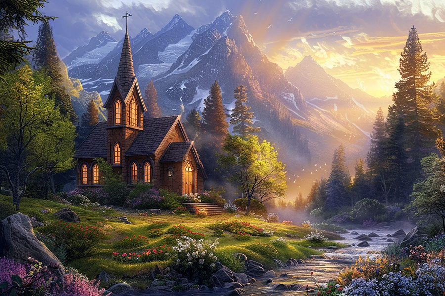 Chiesa natura bellissima