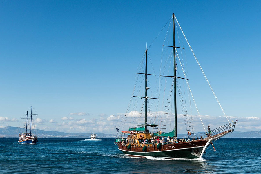 Barca a vela a vela
