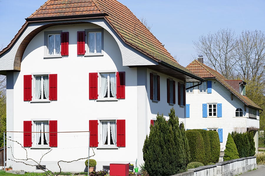 Casa de campo histórica en Suiza