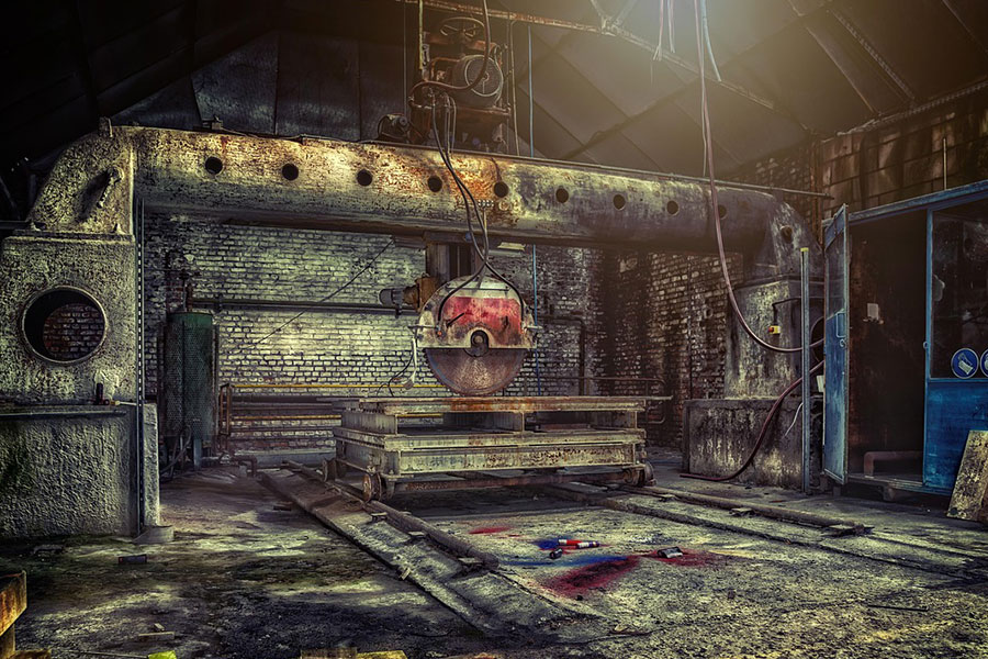Nave industrial abandonada