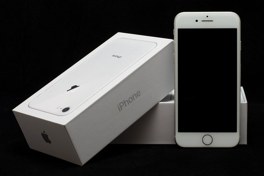 iPhone 8 blanco de Apple