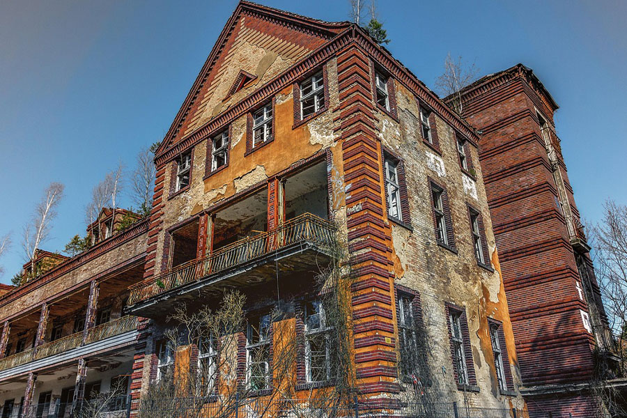 Abandonado hospital Beelitz Heilstatten Alemania