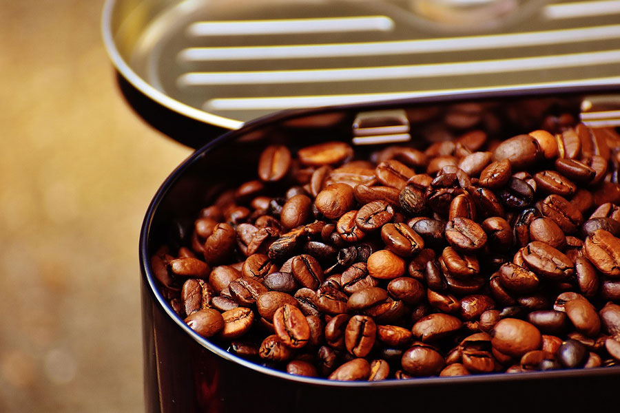 Granos de café utilizados para el café