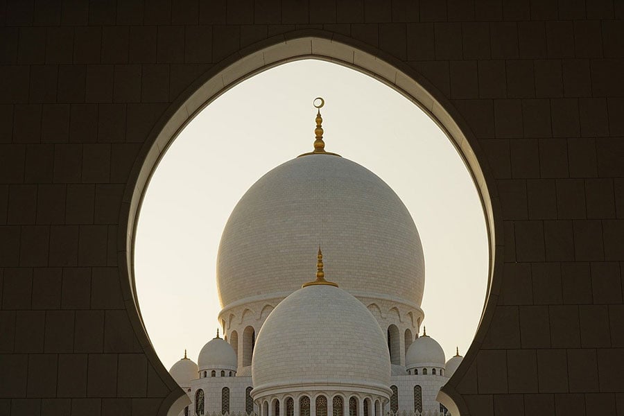 La emblemática Mezquita Sheikh Zayed