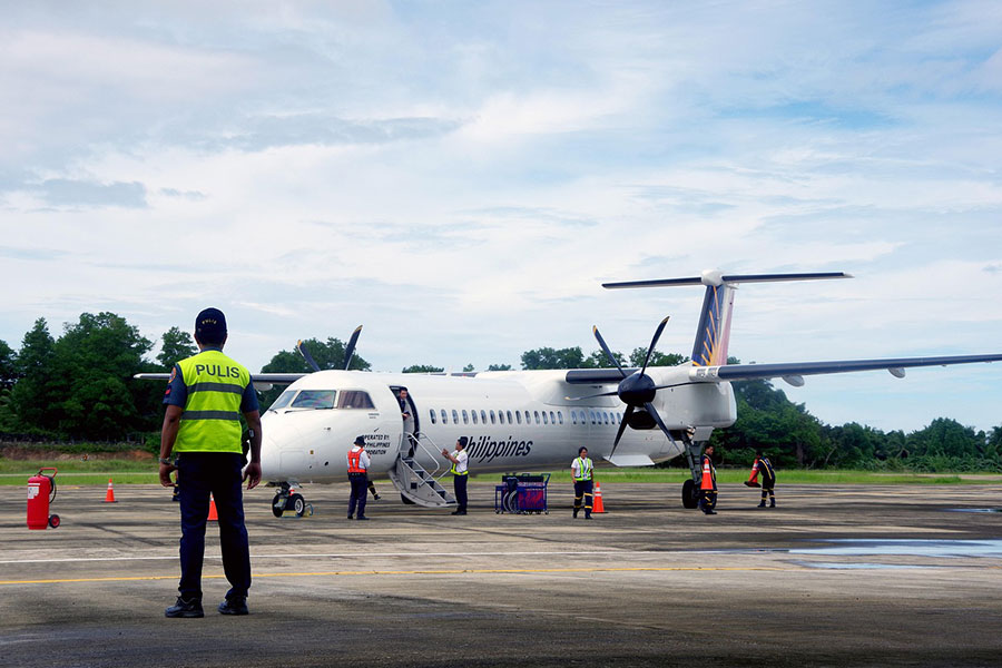 Avión de Philippines Airlines