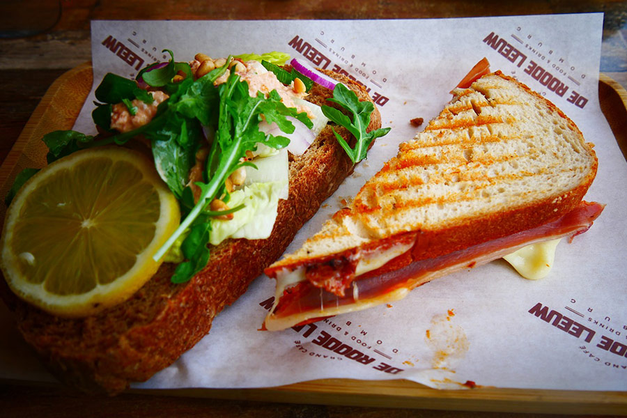 Geroosterd brood lunch