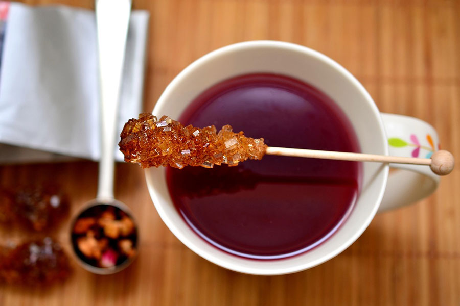 Fruit tea sugar candy