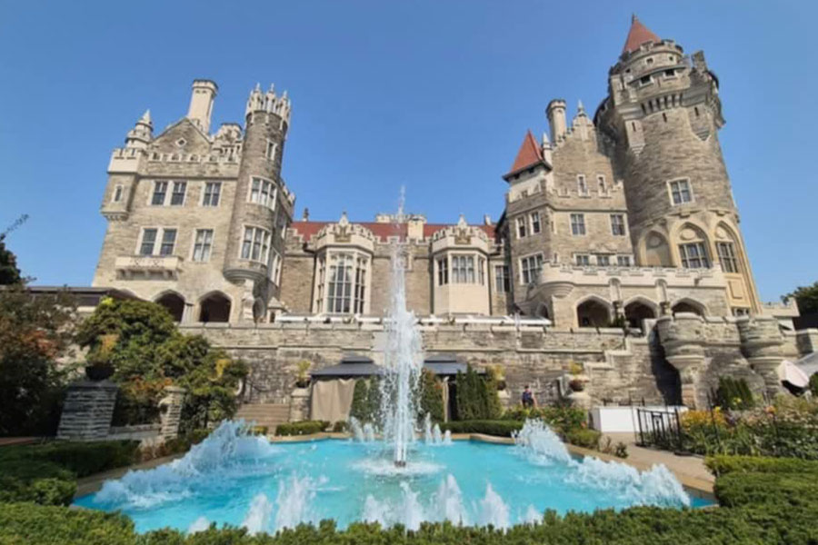Casa Loma, een kasteelachtige residentie in Toronto, Canada