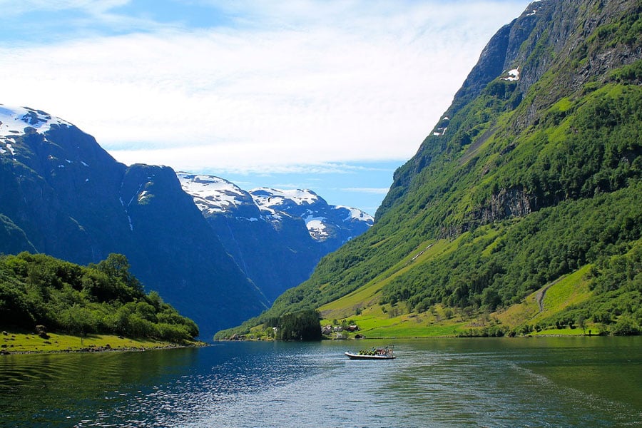 Norway Fjord water nature