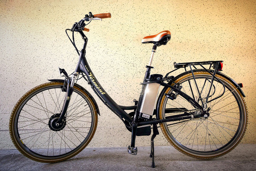 To go biking electric one