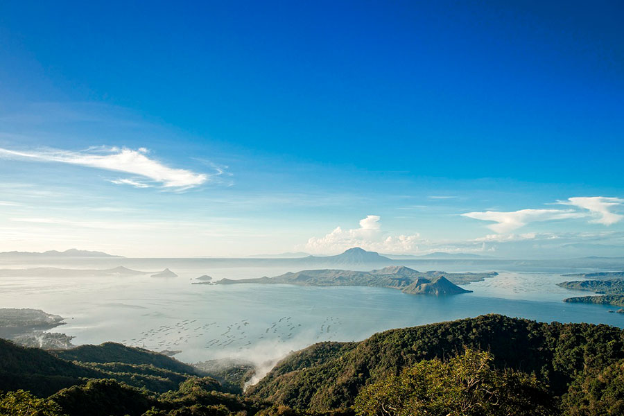 Taal volcano lake Philippines