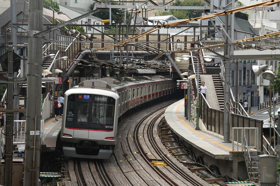 Japan subway Tokyo