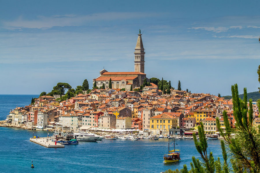 Architecture de Rovinj Croatie