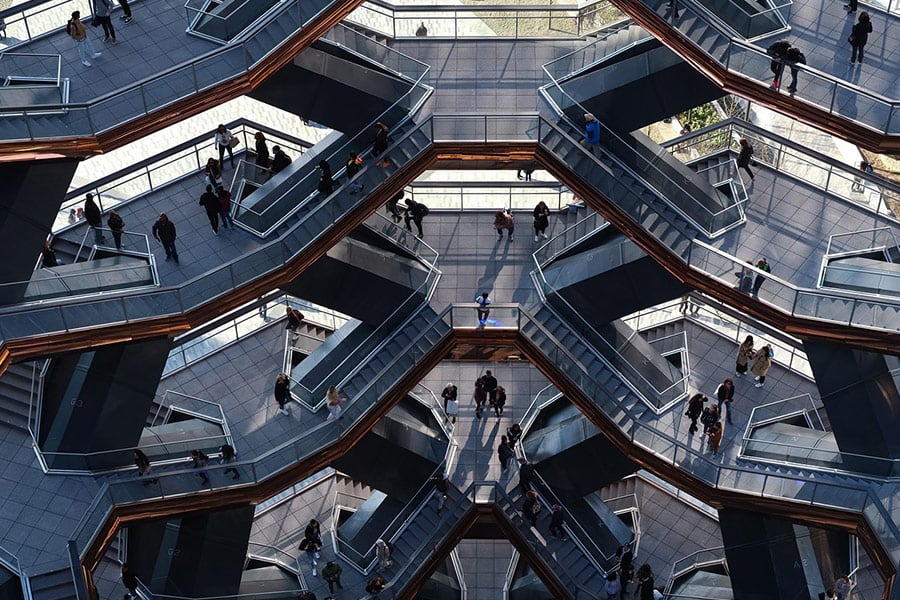 New York City het schip Hudson Yard