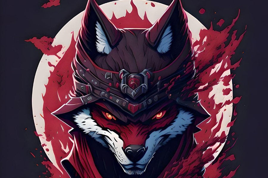 Wolf anime animal