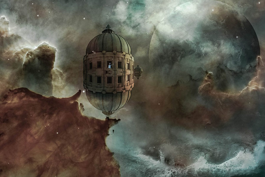 Fantasy space universe