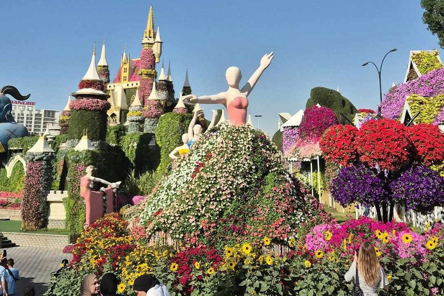 Ergens in het district Dubailand