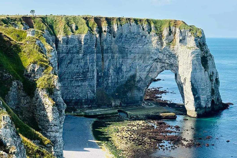 Etretat, Frankreich, Landschaft
