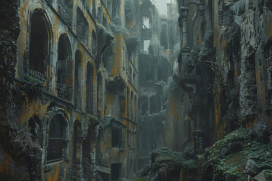 Verlassenes Gebäude