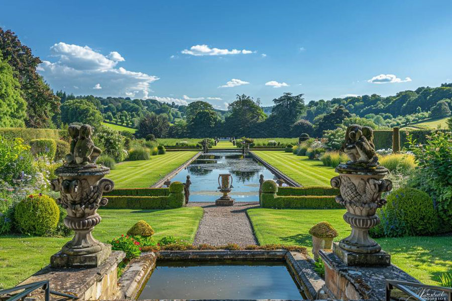 Gartenparklandschaft